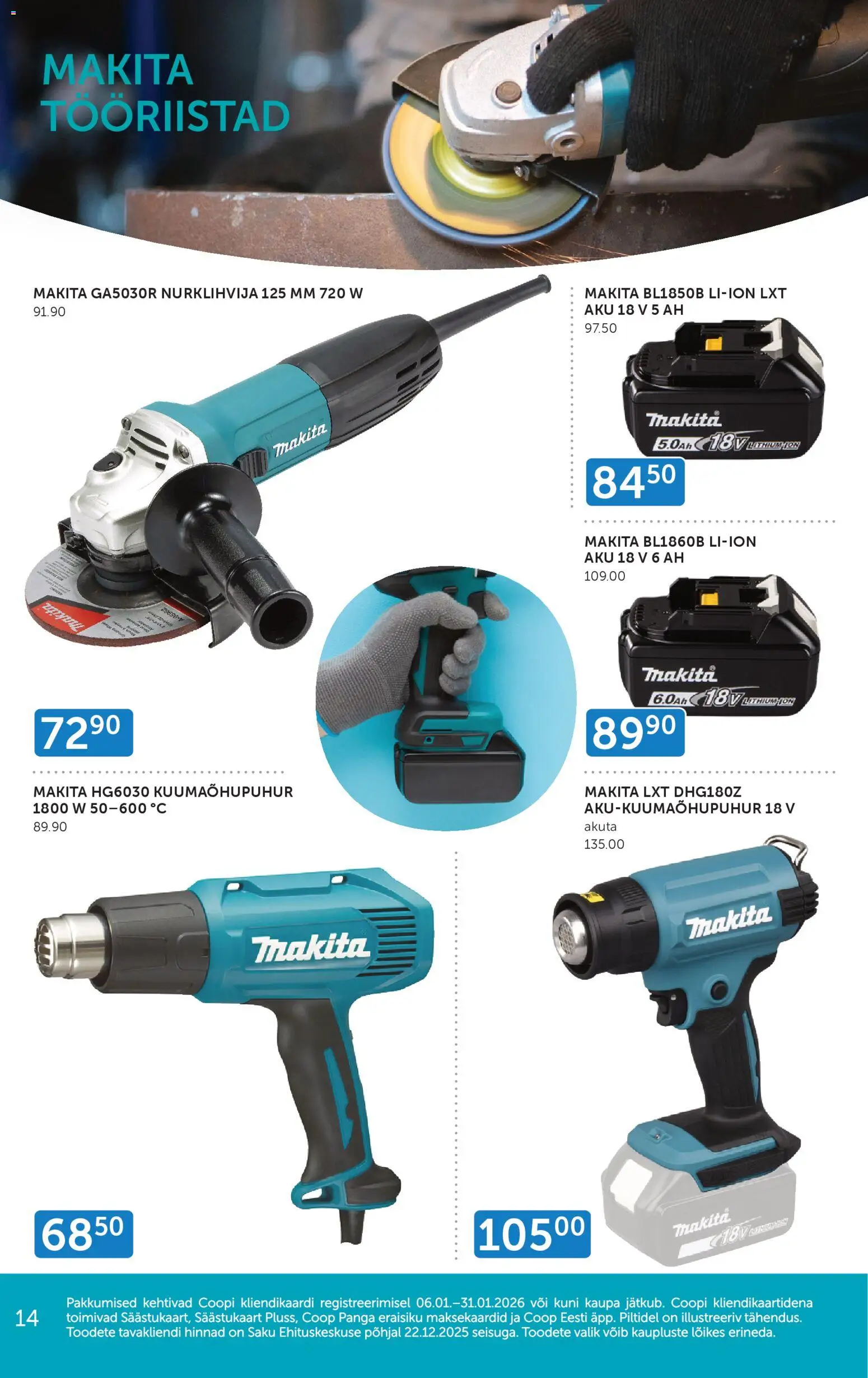 Coop kliendilehe eelvaade alates 2026.01.06