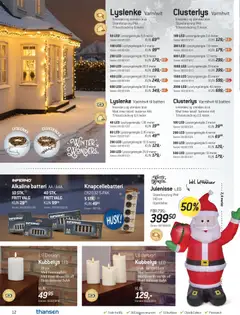 Forhåndsvis Kundeavis fra butikk THANSEN gyldig fra 03/12/2025 | Side: 12