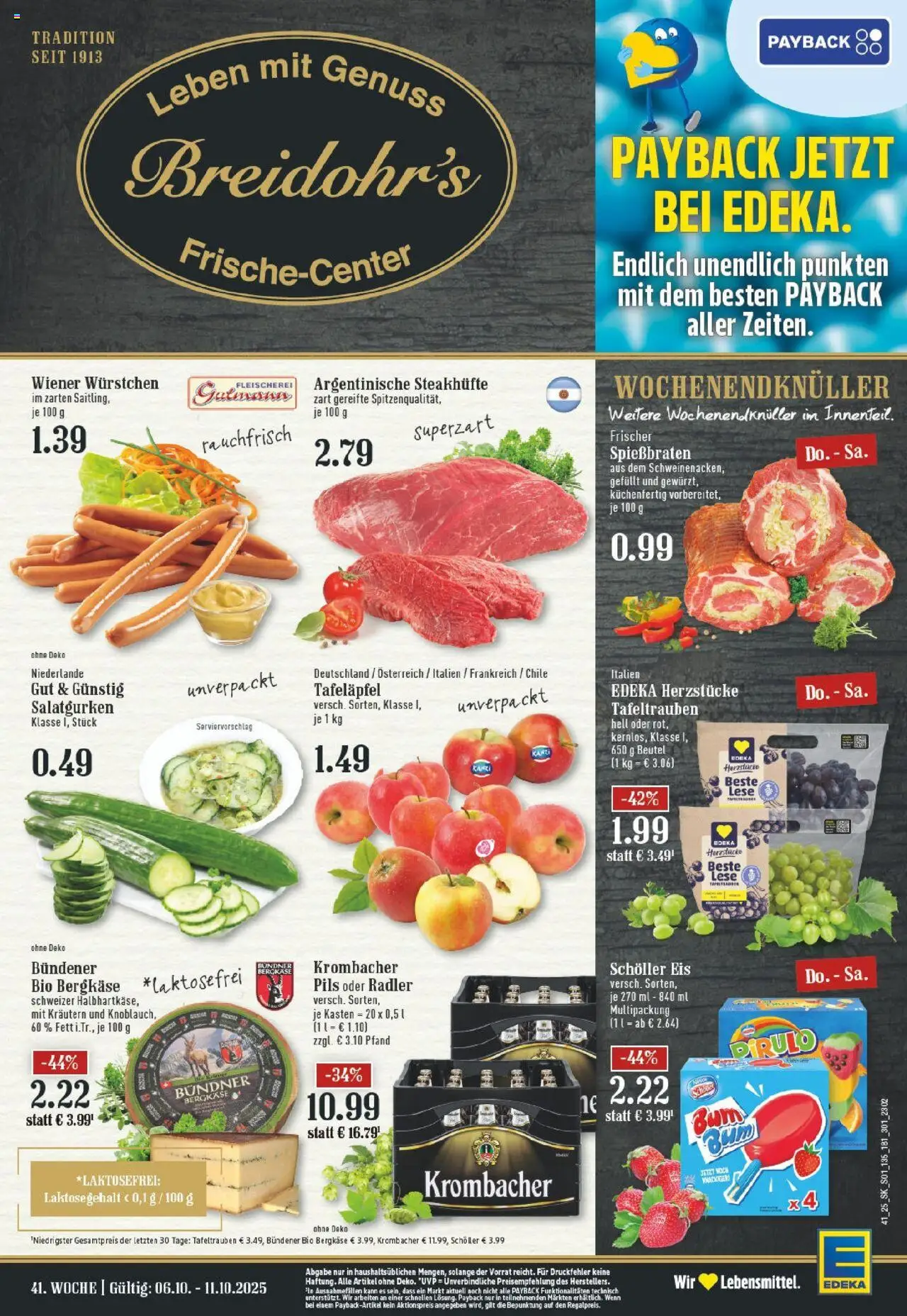 EDEKA Prospekt ab 06.10.2025 - Prospekt Rösrath Online