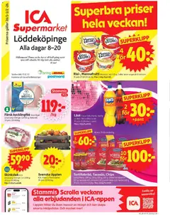 Förhandsgranska reklamblad Löddeköpinge från butik ICA Supermarket gäller från 26/01/2026