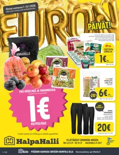 Kaupan Halpa Halli Tarjoukset esikatselu, voimassa 07/01/2026