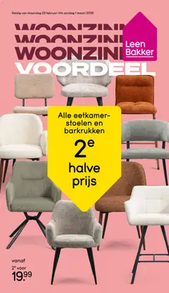 Voorbeeld van Folder van winkel Leen Bakker geldig vanaf 23-02-2026