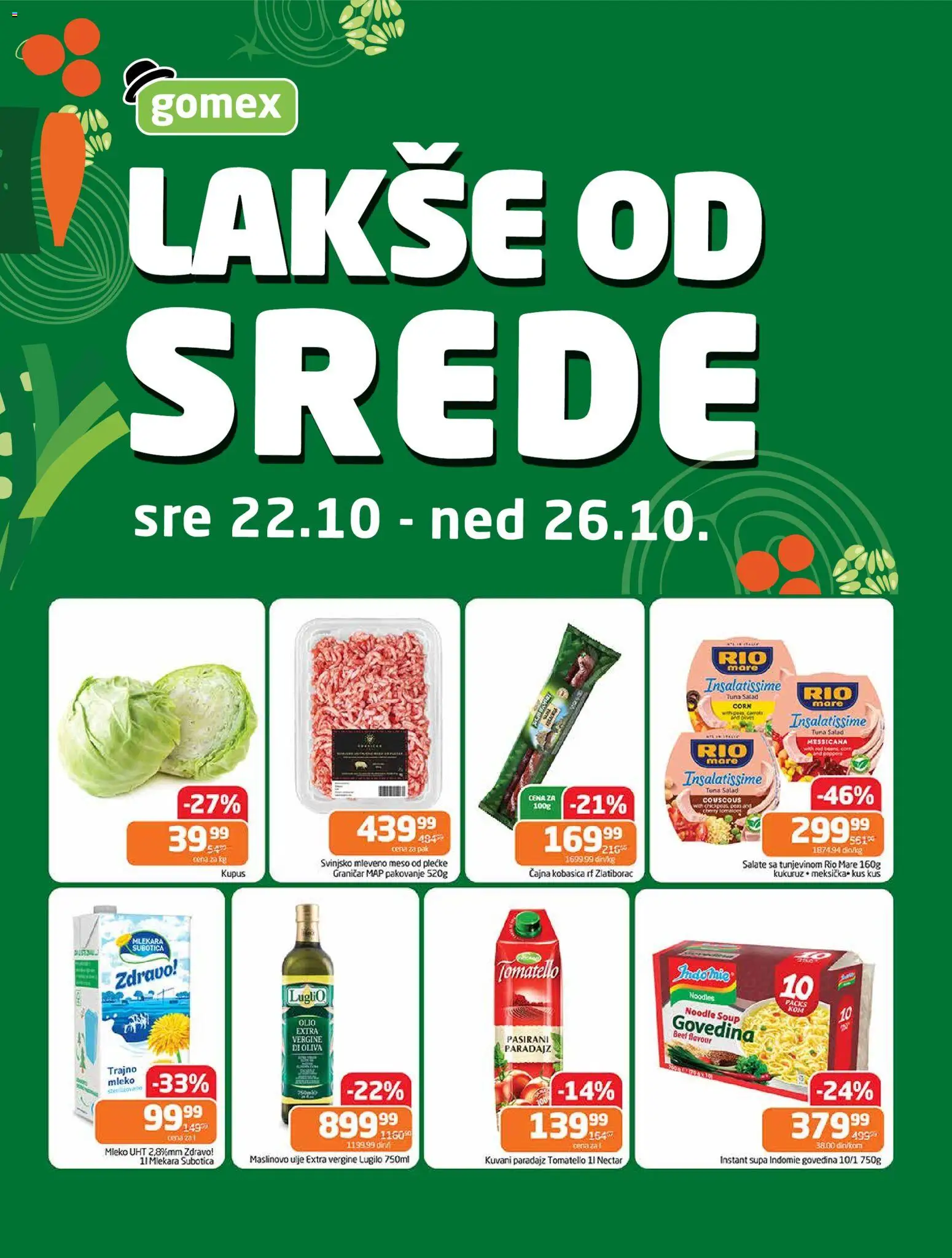 Gomex katalog važi od 22.10.2025 - stranica 1