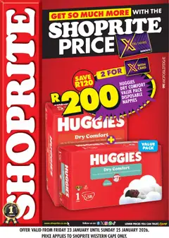 Preview of Shoprite flyer valid from 23/01/2026