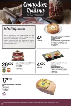 Prévisualisation de Catalogue du magasin Monoprix formulaire valide 02/12/2025 | Page: 20