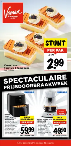 Voorbeeld van Weekendfolder week 35 van winkel Vomar geldig vanaf 28-08-2025