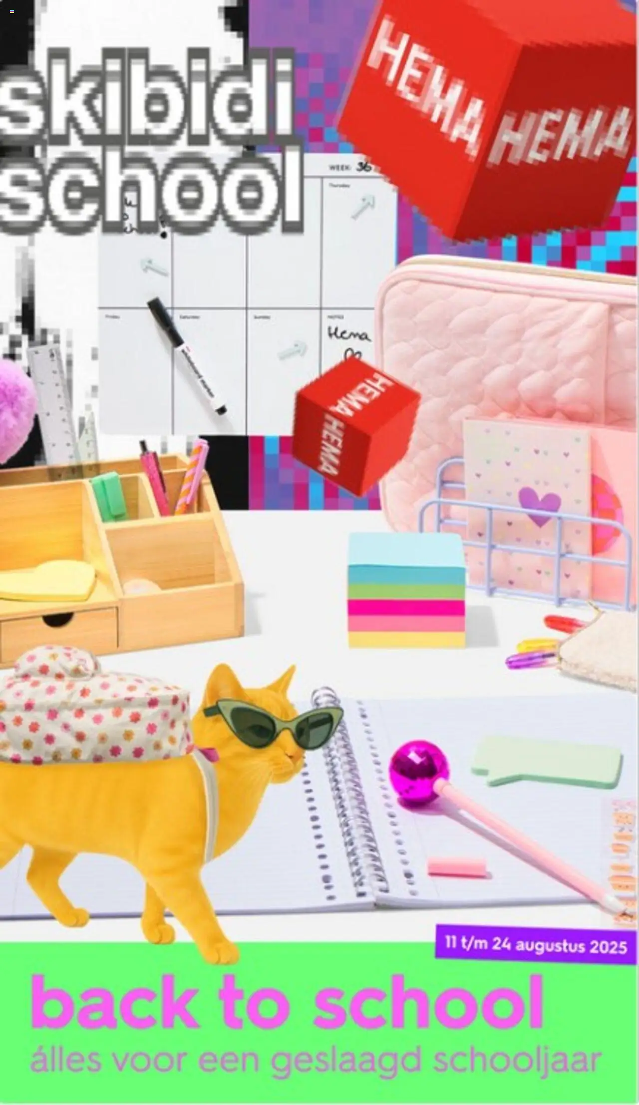 Hema shop Back to school magazine geldig vanaf 11-08-2025 - Paginanummer 1