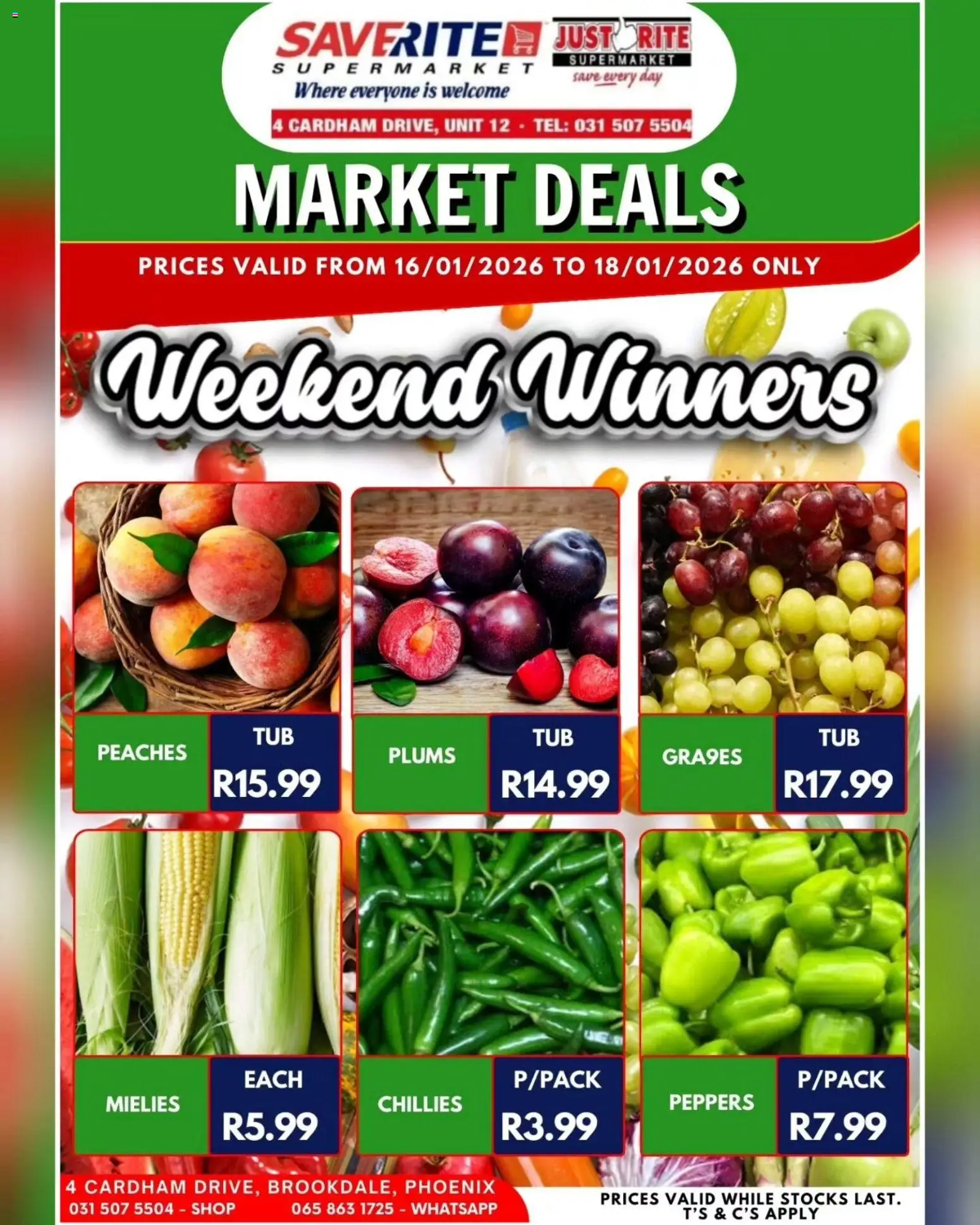 Preview of Saverite flyer valid from 16/01/2026