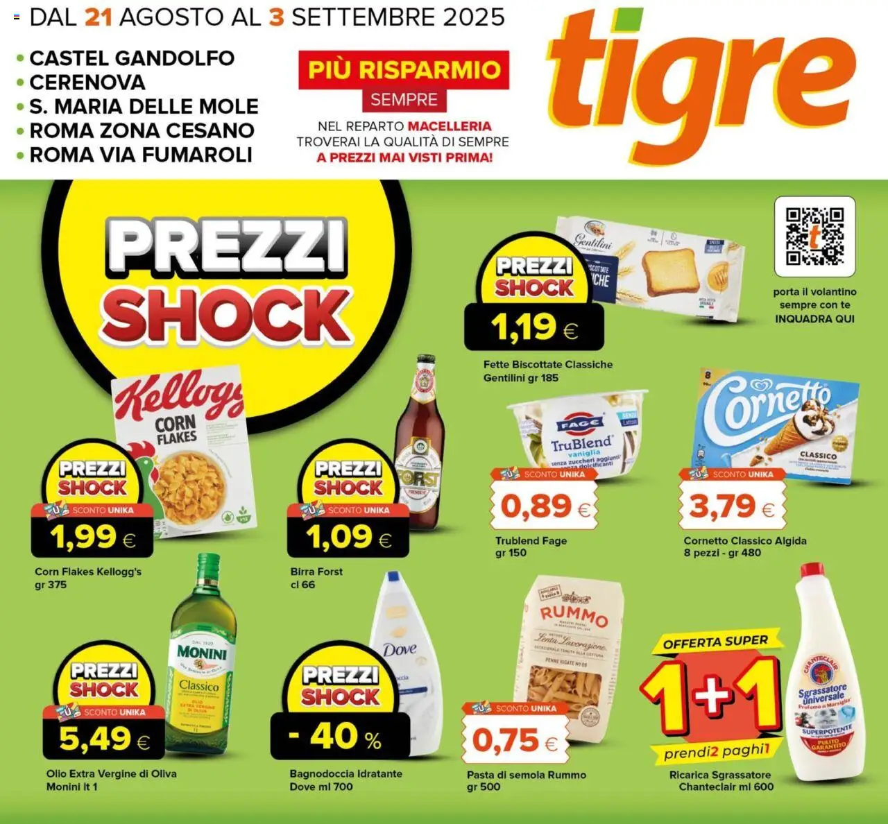 Volantino Tigre valido da 21/08/2025 numero di pagina 1