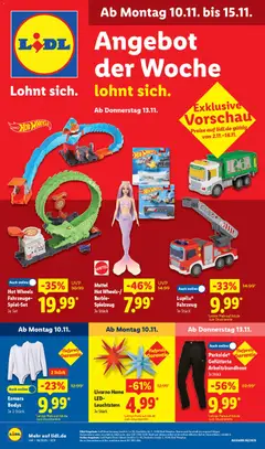 Vorschau von dem Prospekt des Geschäftes Lidl, gültig ab dem 10.11.2025