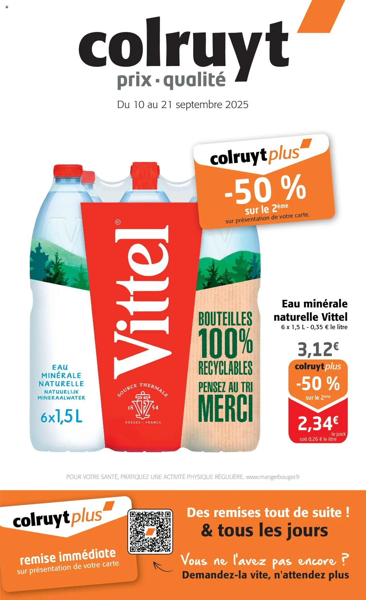 Catalogue de la boutique Colruyt valable du 10/09/2025 - Page numéro 1