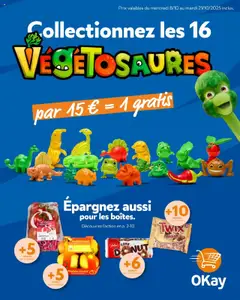 Voorbeeld van Publicité van winkel OKay geldig vanaf 08/10/2025