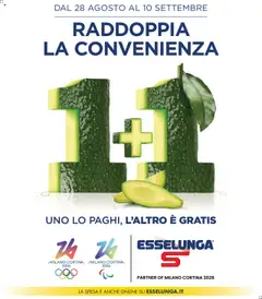 Anteprima dell'opuscolo Attuale volantino dal negozio Esselunga S valido da 28/08/2025