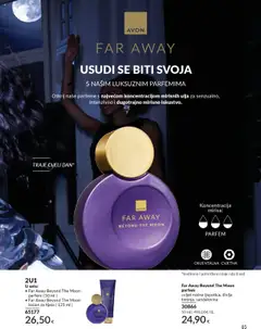 Pregled letka Katalog mesiac/rok trgovine Avon vrijedi od 30.09.2025 | Stranica: 85