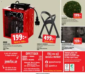 Förhandsgranska reklamblad Aktuella reklamblad Jem & Fix från butik Jem & Fix gäller från 20/10/2025 | Sida : 20