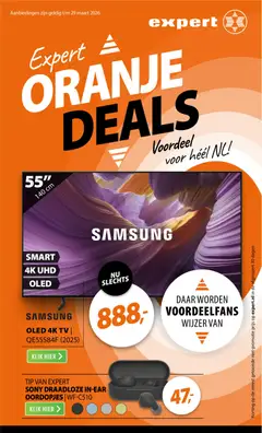 Voorbeeld van Expert folder van winkel Expert geldig vanaf 23-03-2026
