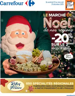 Prévisualisation de Le marché de noël de nos régions reflet de france du magasin Carrefour formulaire valide 12/12/2025