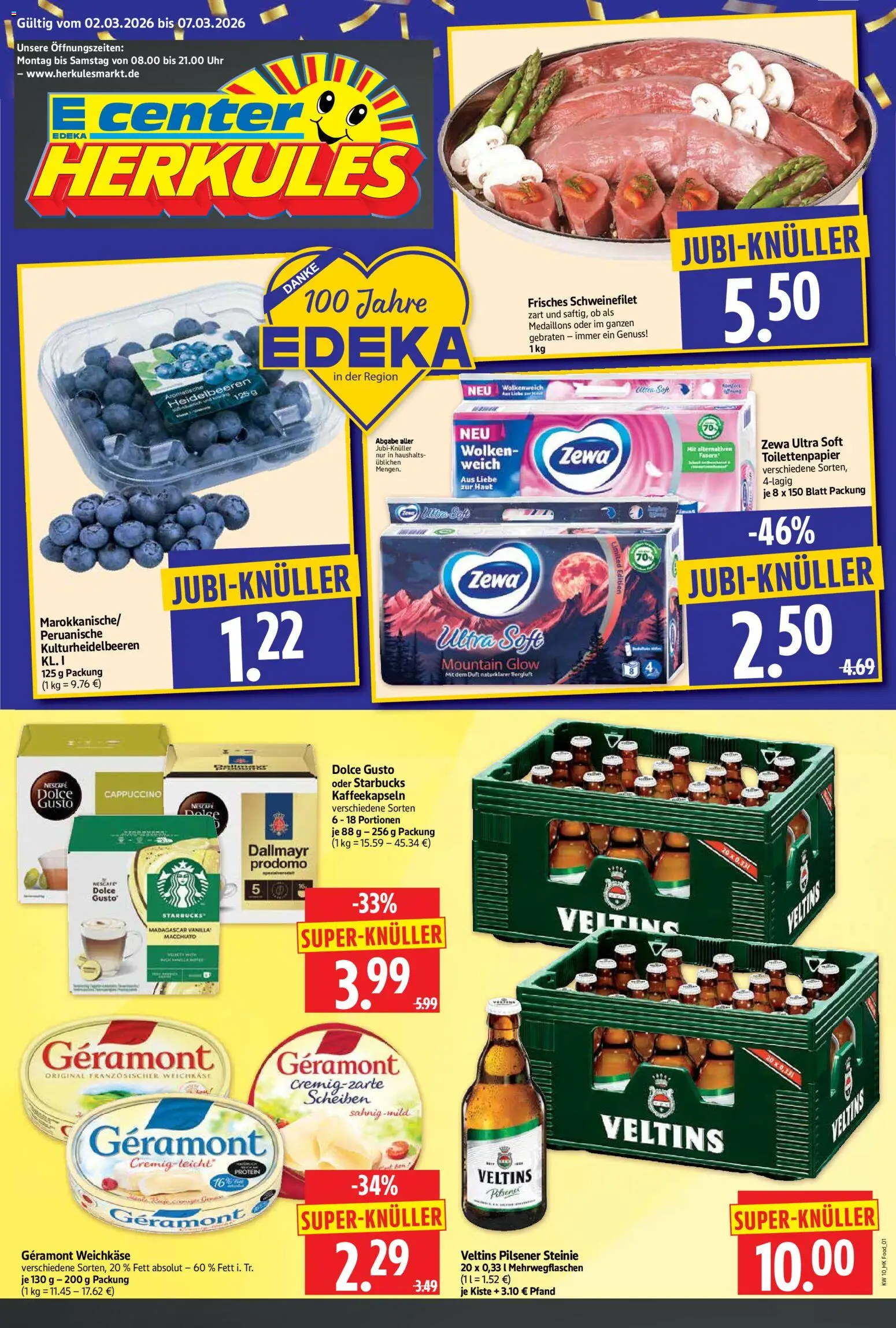 Vorschau von dem Prospekt des Geschäftes HERKULES, gültig ab dem 02.03.2026