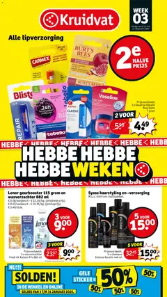 Voorbeeld van Folder week 3 van winkel Kruidvat geldig vanaf 13/01/2026