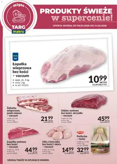 Pogląd gazetki "Makro gazetka - Produkty świeże w supercenie" ze sklepu Makro ważnej od 09.03.2026