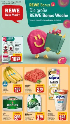 Vorschau von dem Prospekt des Geschäftes Rewe, gültig ab dem 13.10.2025