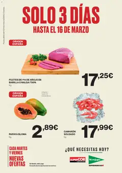 Vista previa del folleto de la tienda Supercor válido desde el 13/03/2026 