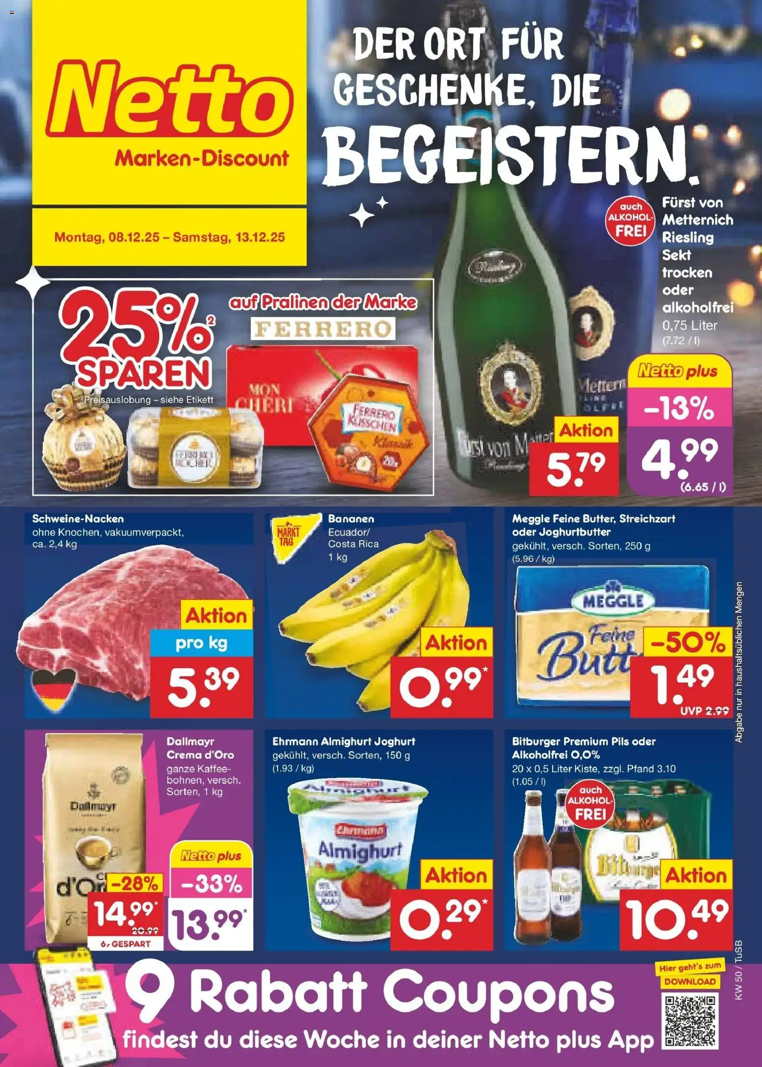 Vorschau von dem Prospekt des Geschäftes Netto Marken-Discount, gültig ab dem 07.12.2025