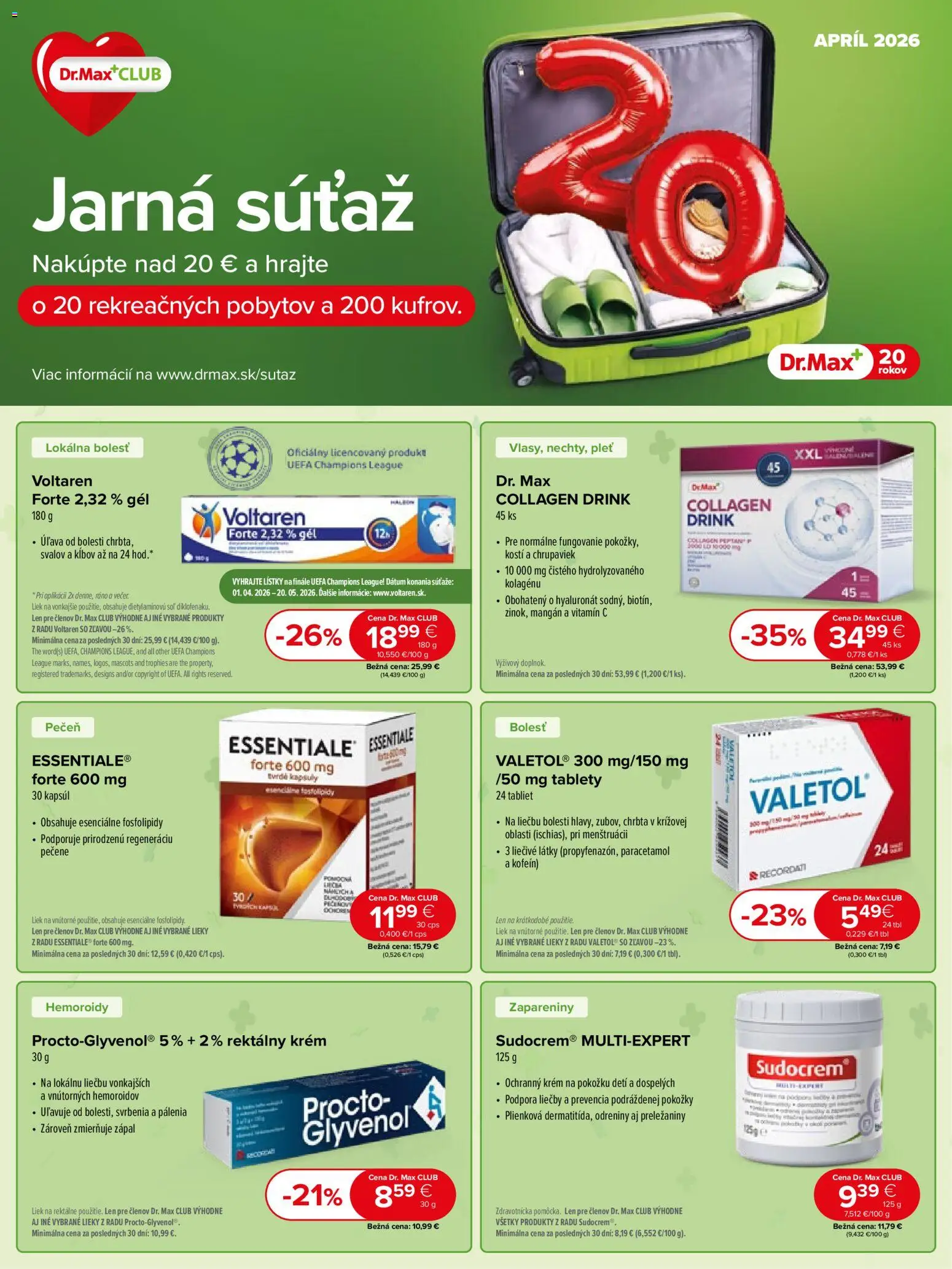 Náhľad Dr. Max letáku platného od 01.04.2026
