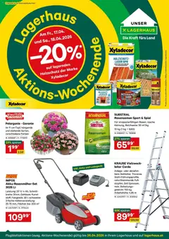 Vorschau der Angebote: Lagerhaus Lagerhaus Wochen Angebote gültig ab 08.04.2026