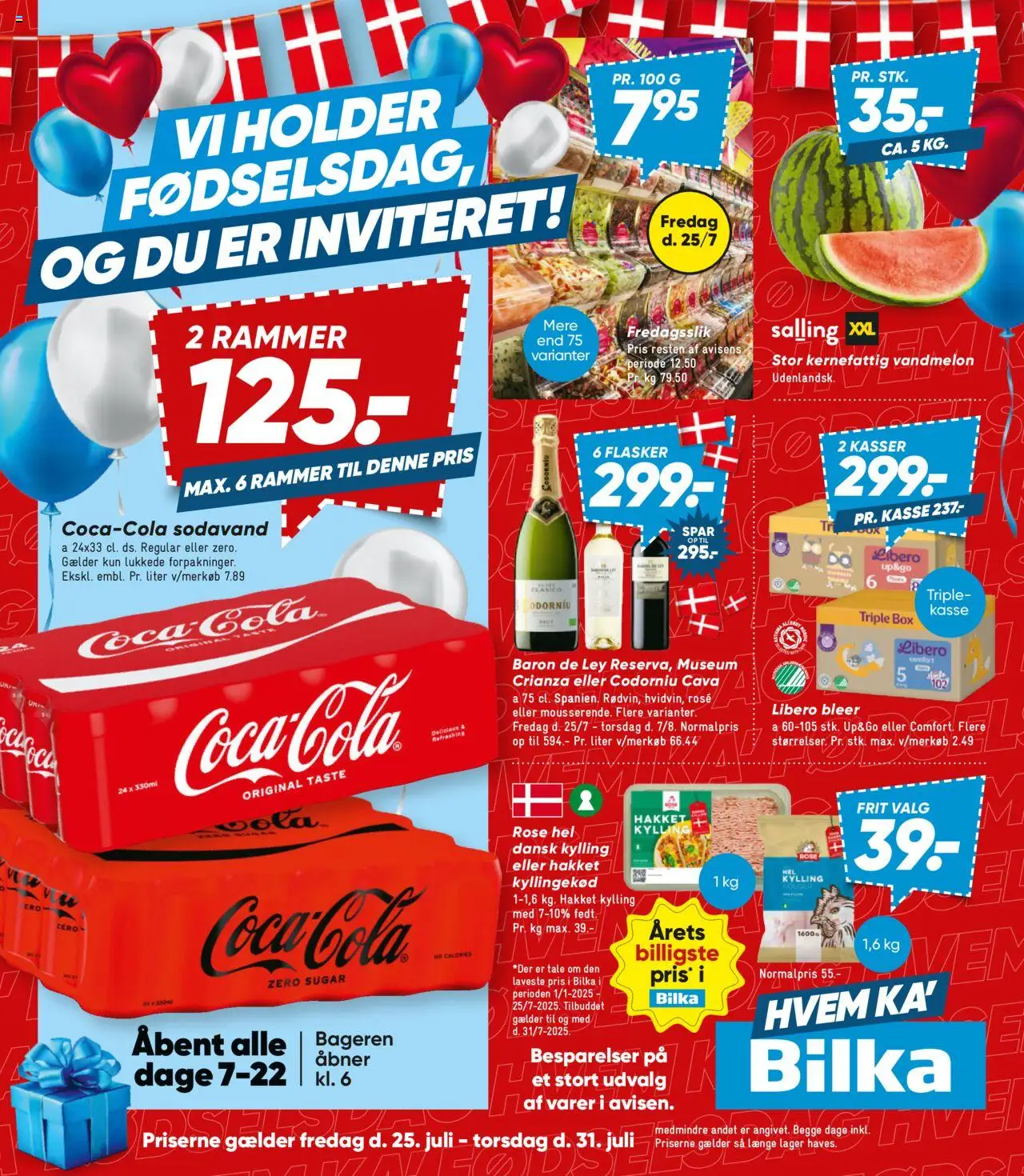 Bilka tilbudsavis gyldig fra 25/07/2025 - side 1