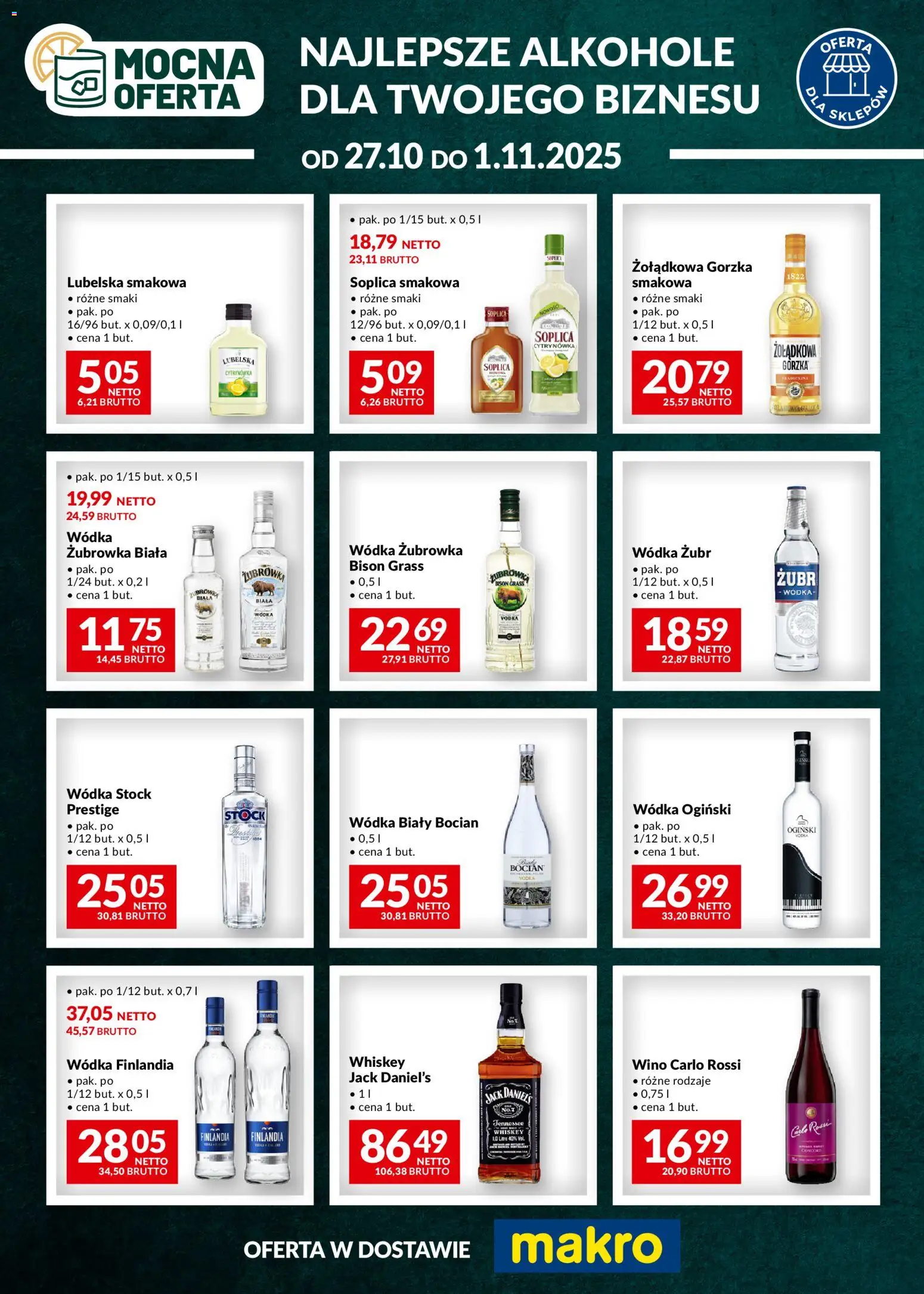 Makro Mocna oferta od 27.10.2025 - Nowa Gazetka - Numer strony 1