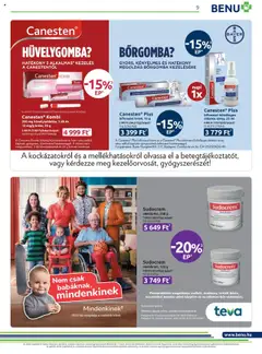 BENU Gyógyszertárak - Akciós újság BENU Gyógyszertárak megtekintése, amely érvényes 2025.08.01.-től | Oldal: 9