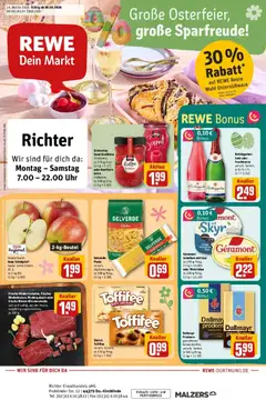 Vorschau von dem Prospekt des Geschäftes Rewe, gültig ab dem 30.03.2026