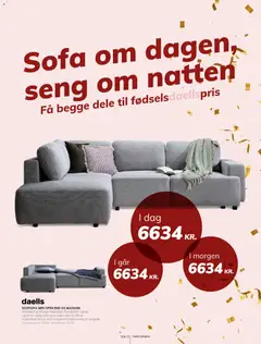 Eksempel på tilbudsavis Tilbudsavis fra butik Daells Bolighus gyldig fra 29/10/2025 | Side: 13