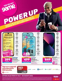 Preview of Game Vodacom valid 07/07/2025