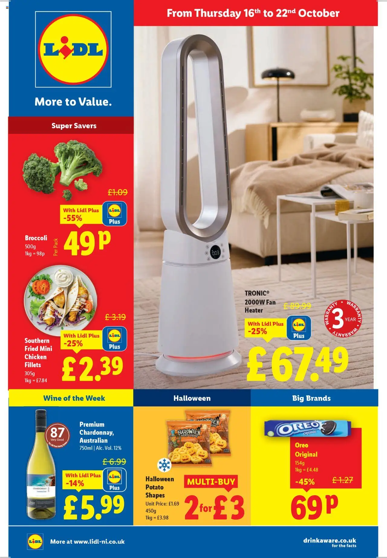 Lidl shop Super savers! valid from 16/10/2025 - Page number 1