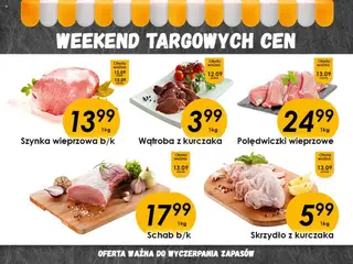 Pogląd gazetki "Weekend targowych cen" ze sklepu Piotruś Pan ważnej od 11.09.2025