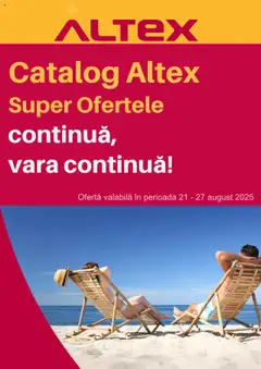 Previzualizarea de cataloage: Altex Catalog nou valabil de la 21.08.2025