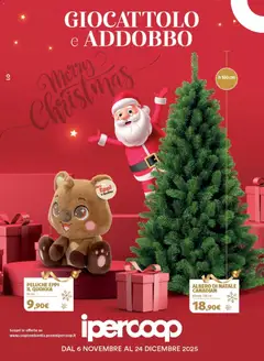 Anteprima dell'opuscolo Volantino Giocattolo e Addobbo Lombardia dal negozio Ipercoop valido da 06/11/2025