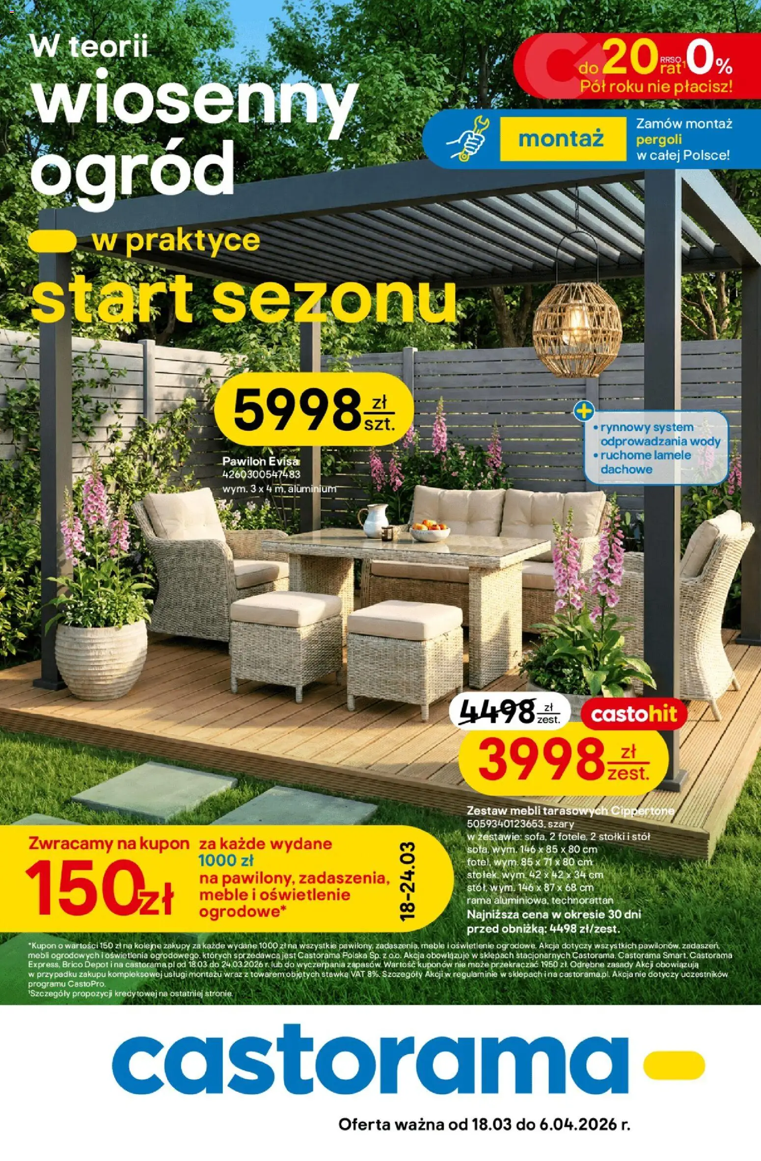 Pogląd gazetki "Castorama gazetka" ze sklepu Castorama ważnej od 18.03.2026