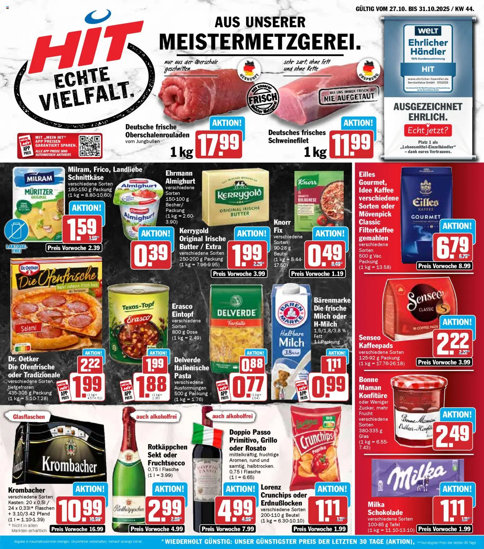 HIT Prospekt ab 27.10.2025 nächste Woche > Nordrhein-Westfalen