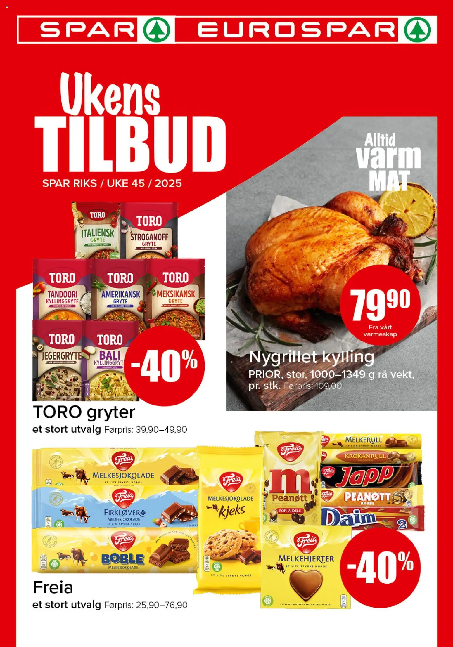 Forhåndsvis Kundeavis fra butikk Spar gyldig fra 03/11/2025