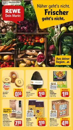 Vorschau von dem Prospekt des Geschäftes Rewe, gültig ab dem 19.10.2025