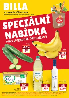 Náhled nabídky: Billa Leták - Speciální nabídka: vybrané prodejny platný od 29.10.2025