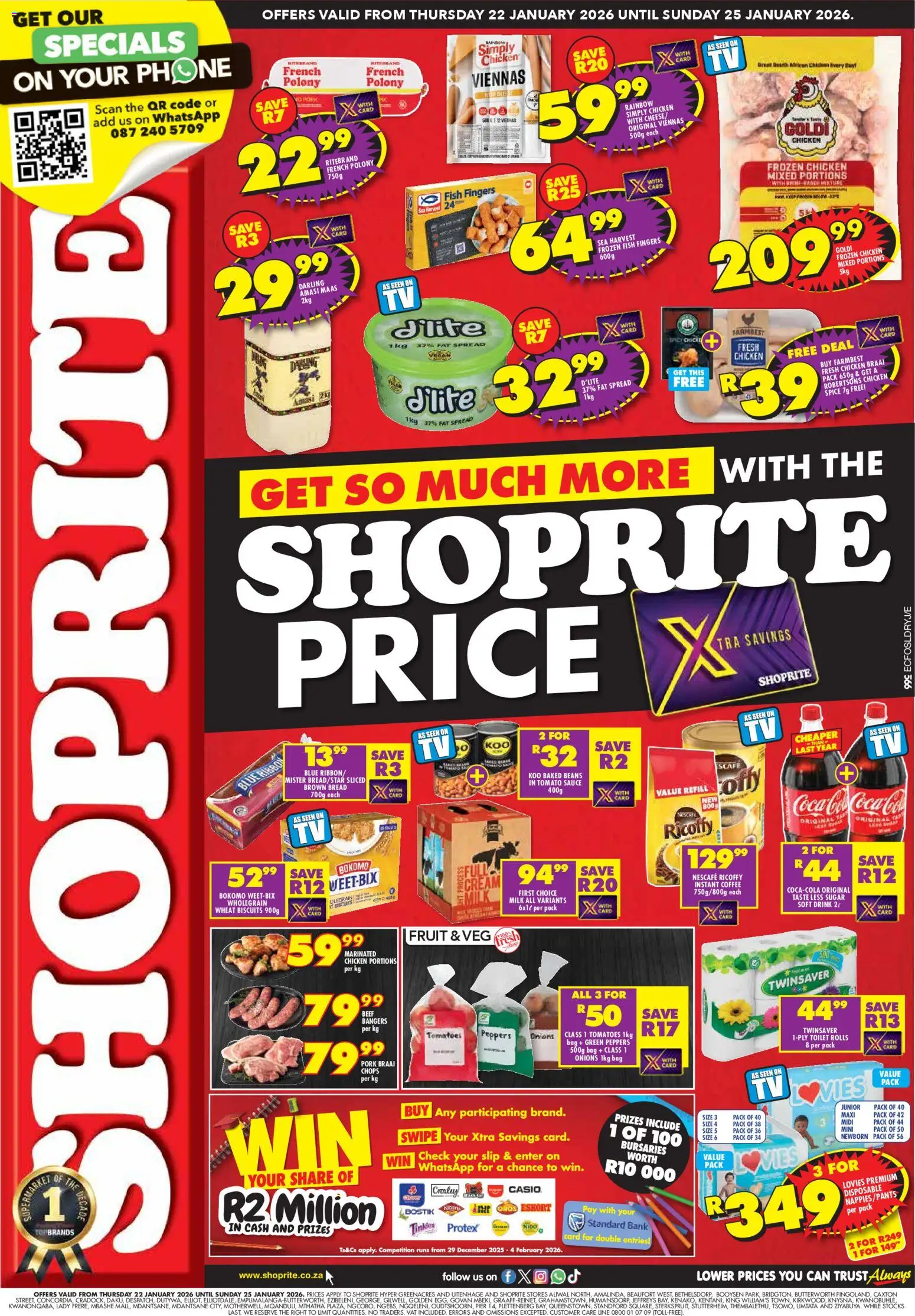 Preview of Shoprite flyer valid from 22/01/2026