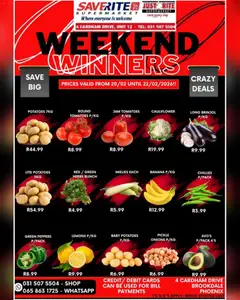 Preview of Saverite flyer valid from 20/02/2026