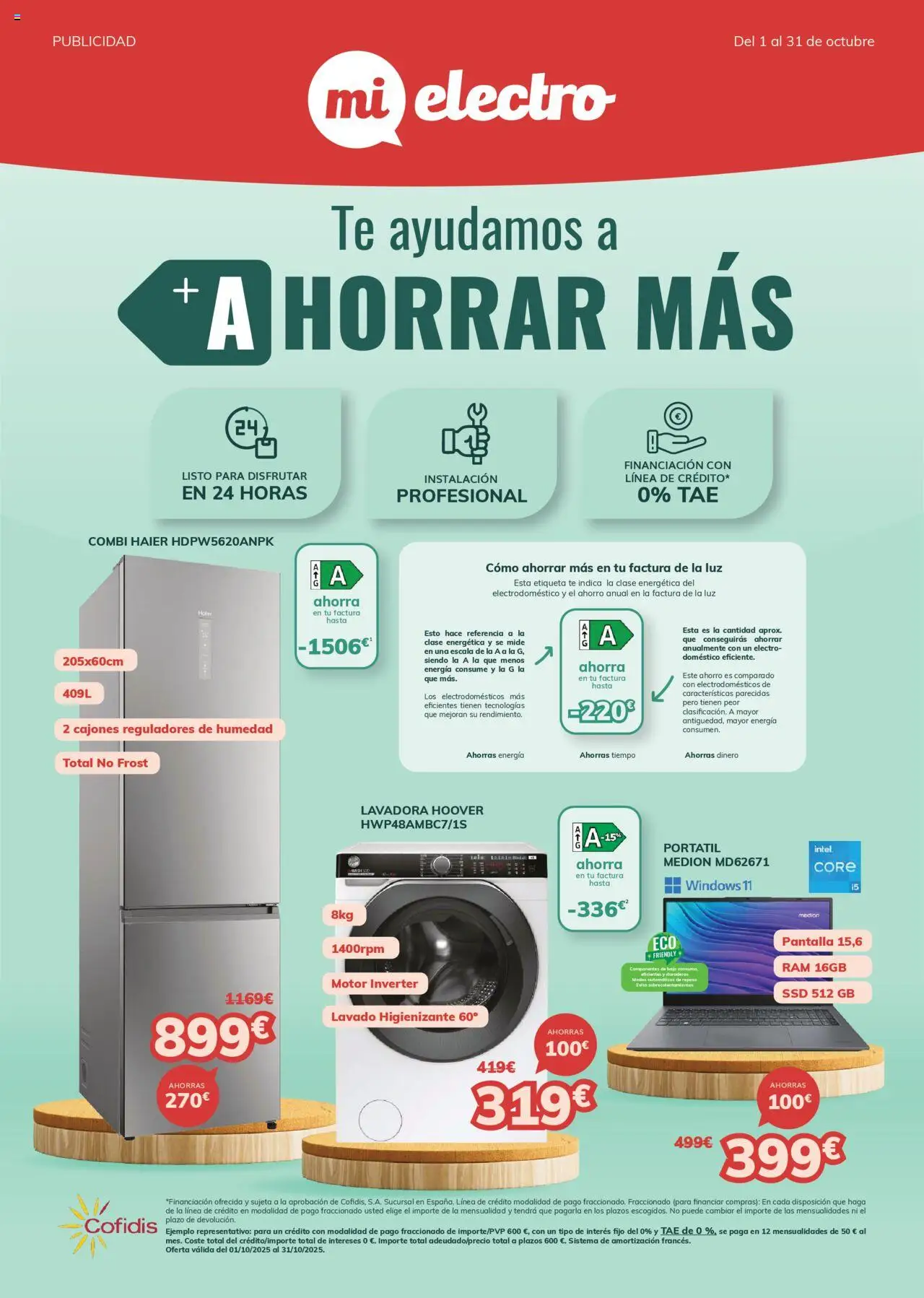 Mi Electro Folleto > 01/10 - 31/10/2025 > Ofertas
