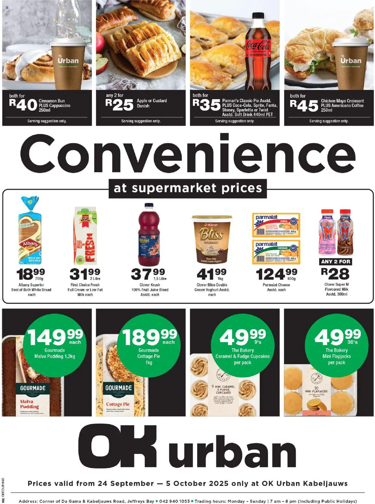 OK Foods Eastern Cape - OK Urban from 24/09 - 05/10/2025 > Promotions