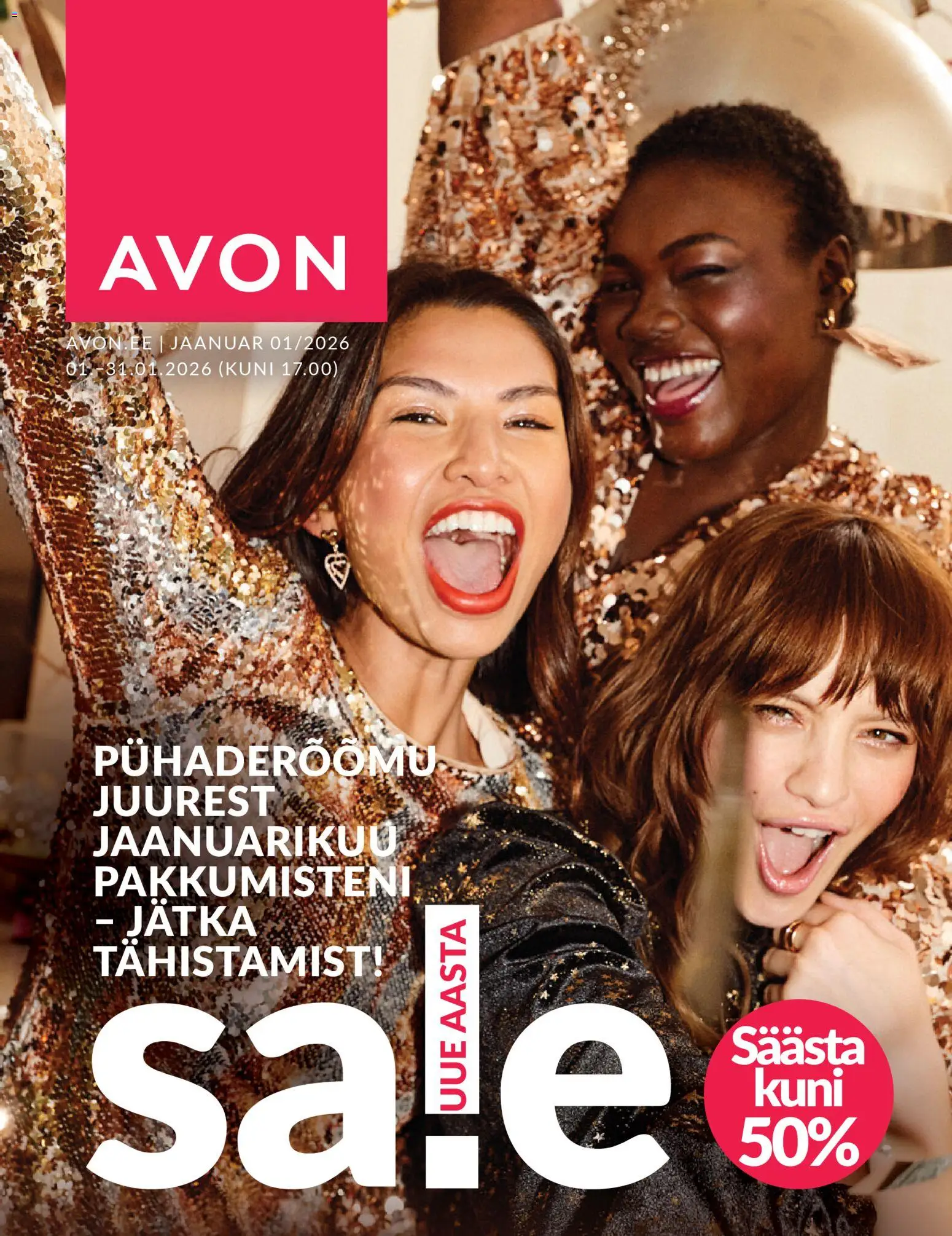 AVON kliendilehe eelvaade alates 2026.01.01