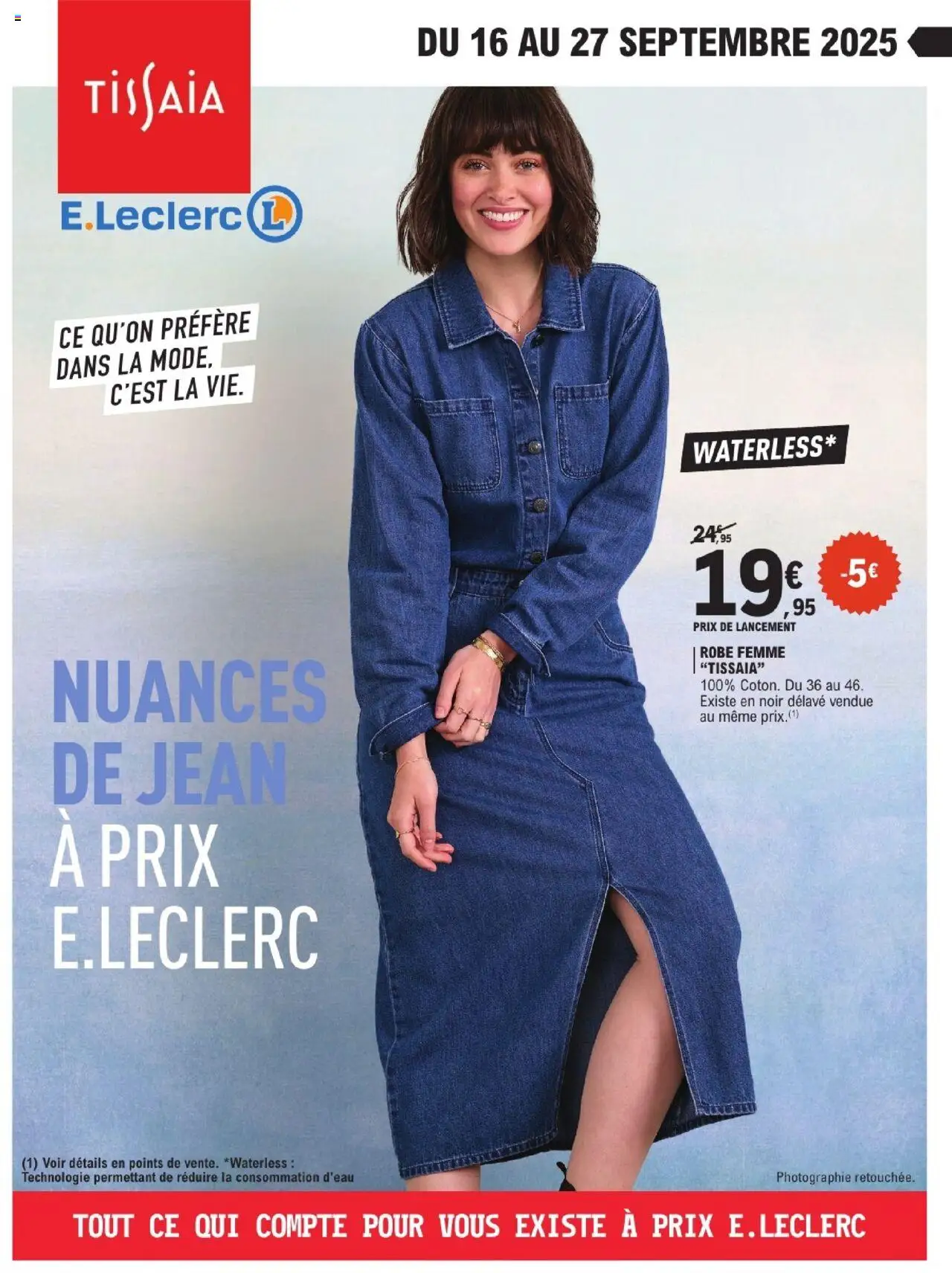 E-catalogue Tisaia de la boutique E.Leclerc valable du 16/09/2025 - Page numéro 1